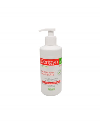 Derigyn 5.5 Detergente Antibatterico Mani con Clorexidina e Tea Tree Oil - 300 ml Sella